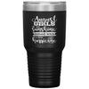 Funny Birthday Tumbler August Girls Are Sunshine Mixed With A Little Hurricane Laser Etched 30oz Stainless Steel Tumbler