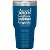 Funny Birthday Tumbler August Girls Are Sunshine Mixed With A Little Hurricane Laser Etched 30oz Stainless Steel Tumbler