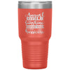 Funny Birthday Tumbler August Girls Are Sunshine Mixed With A Little Hurricane Laser Etched 30oz Stainless Steel Tumbler