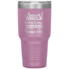 Funny Birthday Tumbler August Girls Are Sunshine Mixed With A Little Hurricane Laser Etched 30oz Stainless Steel Tumbler