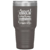 Funny Birthday Tumbler August Girls Are Sunshine Mixed With A Little Hurricane Laser Etched 30oz Stainless Steel Tumbler