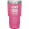 Funny Birthday Tumbler August Girls Are Sunshine Mixed With A Little Hurricane Laser Etched 30oz Stainless Steel Tumbler