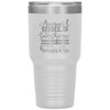 Funny Birthday Tumbler August Girls Are Sunshine Mixed With A Little Hurricane Laser Etched 30oz Stainless Steel Tumbler