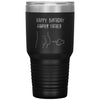 Funny Birthday Tumbler For Dad Happy Birthday Farter Father Laser Etched 30oz Stainless Steel Tumbler