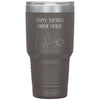 Funny Birthday Tumbler For Dad Happy Birthday Farter Father Laser Etched 30oz Stainless Steel Tumbler