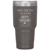 Funny Birthday Tumbler For Husband Boyfriend Lucky For You I Like Older Men Laser Etched 30oz Stainless Steel Tumbler