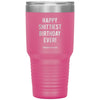 Funny Birthday Tumbler Happy Shittiest Birthday Ever Quarantine 2020 Laser Etched 30oz Stainless Steel Tumbler