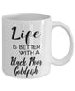 Funny Black Moor Goldfish Mug Life Is Better With A Black Moor Goldfish Coffee Cup 11oz 15oz White