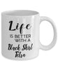 Funny Black Skirt Tetra Fish Mug Life Is Better With A Black Skirt Tetra Coffee Cup 11oz 15oz White