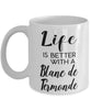 Funny Blanc De Termonde Rabbit Mug Life Is Better With A Blanc De Termonde Coffee Cup 11oz 15oz White