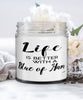 Funny Blue Of Ham Rabbit Candle Life Is Better With A Blue Of Ham 9oz Vanilla Scented Candles Soy Wax