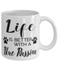 Funny Blue Russian Cat Mug Life Is Better With A Blue Russian Coffee Cup 11oz 15oz White