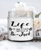 Funny Bo-jack Dog Candle Life Is Better With A Bo-jack 9oz Vanilla Scented Candles Soy Wax