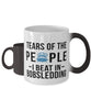 Funny Bobsledder Mug Tears Of The People I Beat In Bobsledding Coffee Mug Color Changing 11oz