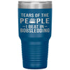 Funny Bobsledder Tumbler Tears of The People I beat In Bobsledding Laser Etched 30oz Stainless Steel Tumbler