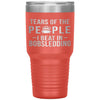 Funny Bobsledder Tumbler Tears of The People I beat In Bobsledding Laser Etched 30oz Stainless Steel Tumbler