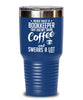 Funny Bookkeeper Tumbler Never Trust A Bookkeeper That Doesn't Drink Coffee and Swears A Lot 20oz 30oz Stainless Steel