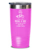 Funny Boss Tumbler Being A Boss Is Easy It's Like Riding A Bike Except 20oz 30oz Stainless Steel