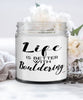Funny Bouldering Candle Life Is Better With Bouldering 9oz Vanilla Scented Candles Soy Wax