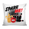 Funny Bowling Graphic Pillow Cover Spare Me