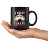 Funny Bowling Mug Not Just A Hobby Its My Escape 11oz Black Coffee Mugs