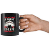 Funny Bowling Mug Not Just A Hobby Its My Escape 11oz Black Coffee Mugs
