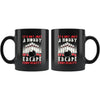 Funny Bowling Mug Not Just A Hobby Its My Escape 11oz Black Coffee Mugs