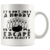Funny Bowling Mug Not Just A Hobby Its My Escape 11oz White Coffee Mugs