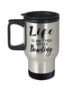 Funny Bowling Travel Mug life Is Better With Bowling 14oz Stainless Steel