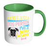 Funny Boxer Mom Mug I'm Not Just A Dog Person White 11oz Accent Coffee Mugs