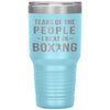 Funny Boxing Tumbler Tears of The People I beat In Boxing Laser Etched 30oz Stainless Steel Tumbler
