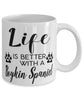 Funny Boykin Spaniel Dog Mug Life Is Better With A Boykin Spaniel Coffee Cup 11oz 15oz White