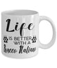 Funny Bracco Italiano Dog Mug Life Is Better With A Bracco Italiano Coffee Cup 11oz 15oz White