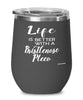 Funny Bristlenose Pleco Fish Wine Glass Life Is Better With A Bristlenose Pleco 12oz Stainless Steel Black