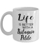 Funny Britannia Petite Rabbit Mug Life Is Better With A Britannia Petite Coffee Cup 11oz 15oz White