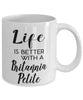 Funny Britannia Petite Rabbit Mug Life Is Better With A Britannia Petite Coffee Cup 11oz 15oz White