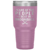 Funny Broomball Tumbler Tears of The People I beat In Broomball Laser Etched 30oz Stainless Steel Tumbler