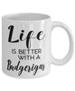 Funny Budgerigar Bird Mug Life Is Better With A Budgerigar Coffee Cup 11oz 15oz White
