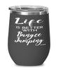 Funny Bungee Jumper Wine Glass Life Is Better With Bungee Jumping 12oz Stainless Steel Black
