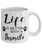 Funny Burmilla Cat Mug Life Is Better With A Burmilla Coffee Cup 11oz 15oz White