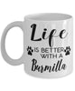 Funny Burmilla Cat Mug Life Is Better With A Burmilla Coffee Cup 11oz 15oz White