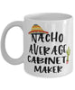 Funny Cabinet Maker Mug Nacho Average Cabinet Maker Coffee Mug 11oz White