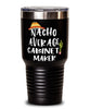 Funny Cabinet Maker Tumbler Nacho Average Cabinet Maker Tumbler 30oz Stainless Steel