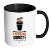 Funny Caffeine Mug Caffeine Addicts Anonymous White 11oz Accent Coffee Mugs