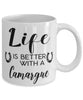 Funny Camargue Horse Mug Life Is Better With A Camargue Coffee Cup 11oz 15oz White