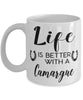 Funny Camargue Horse Mug Life Is Better With A Camargue Coffee Cup 11oz 15oz White