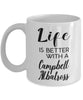 Funny Campbell Albatross Bird Mug Life Is Better With A Campbell Albatross Coffee Cup 11oz 15oz White