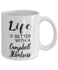 Funny Campbell Albatross Bird Mug Life Is Better With A Campbell Albatross Coffee Cup 11oz 15oz White