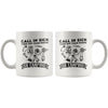 Funny Camping Mug Call In Sick Turn Off Your Phone 11oz White Coffee Mugs