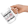 Funny Camping Mug I Just Want To Go Camping Drink 15oz White Coffee Mugs